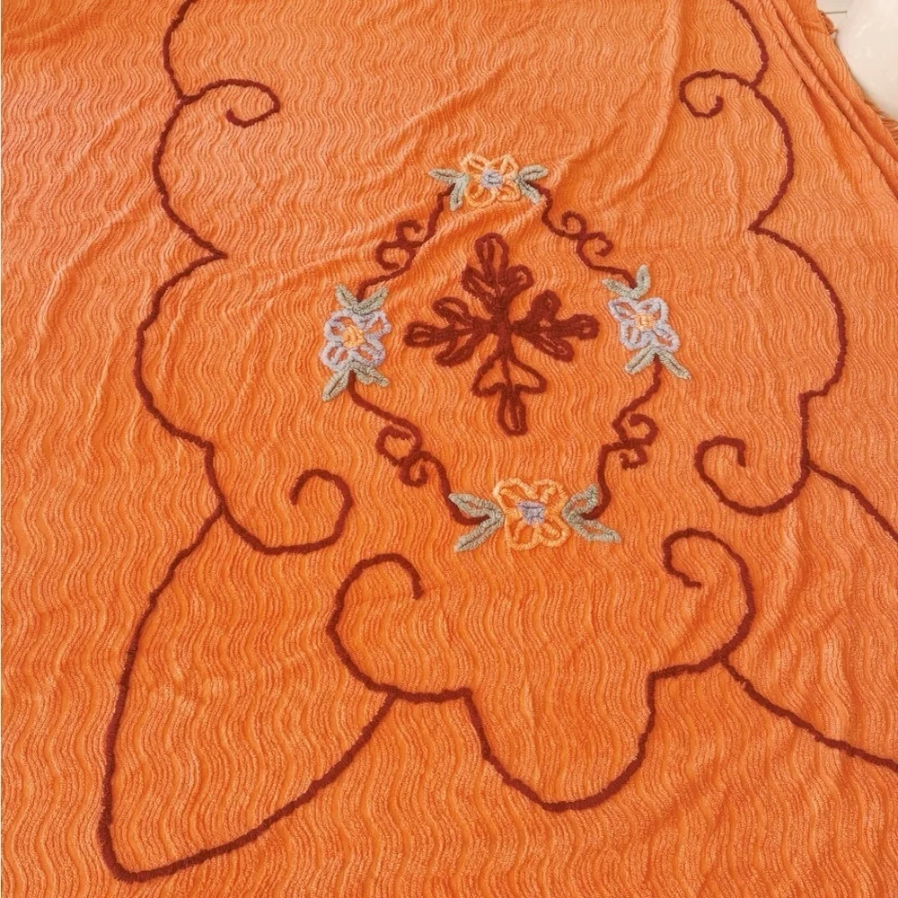 1960s Chenile BedSpread Handmade